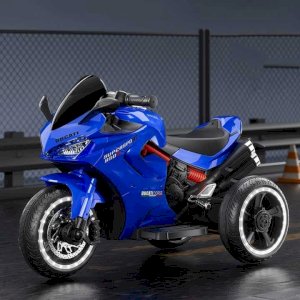 ბავშვის ელექტრო მოტოციკლი M9990-BLU