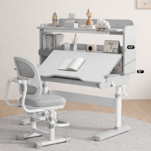 ERGODESK - ერგონომიული ტრანსფორმერი მაგიდა და სკამი