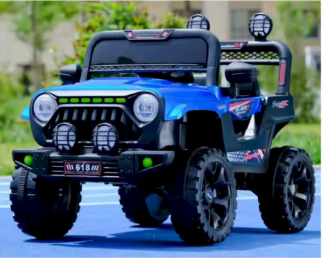 ბავშვის ელექტრო მანქანა D-618-BLU