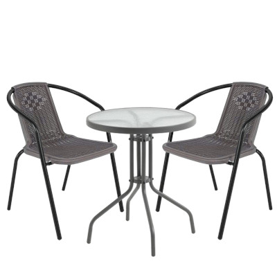 ბაღის ავეჯის ნაკრები - BLOG S ყავისფერი