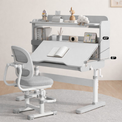 ERGODESK - ერგონომიული ტრანსფორმერი მაგიდა და სკამი